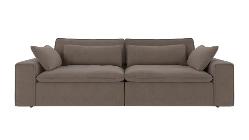 122664 b sb A Rawlins sofa 3-seater Maxi beige fabric Brenda #34 (c1).