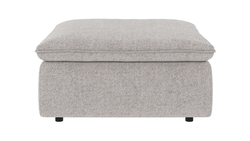 219387 b sb A Rawlins foot stool light grey fabric Oscar #196 (c3).