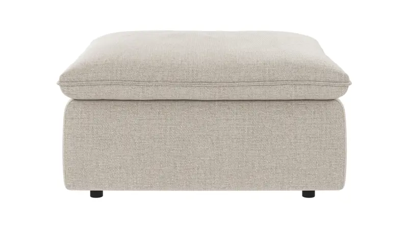 122693 b sb A Rawlins foot stool light grey fabric Robin #1 (c3).
