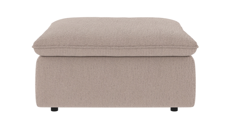 122705 b sb A Rawlins foot stool light beige fabric Alice #01 (c4).