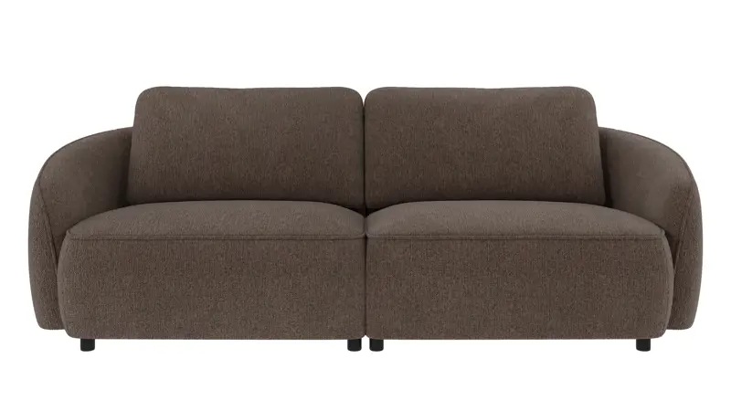 242080 b sb A Norris sofa 3-seater brown-grey fabric Max #176 (c2).