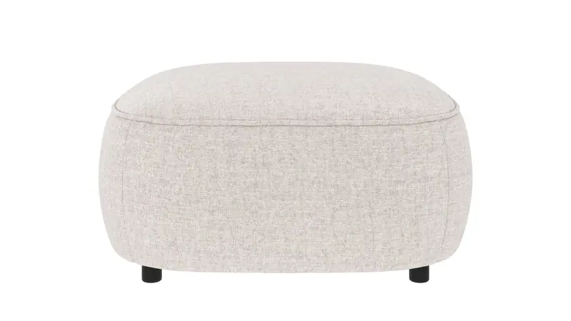 242550 b sb A Norris footstool light beige fabric Oscar #1 (c3).