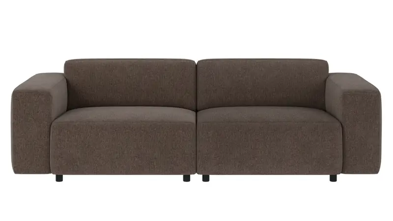 149240 b sb A Willard sofa 3-seater brown-grey fabric Max #176 (c2).
