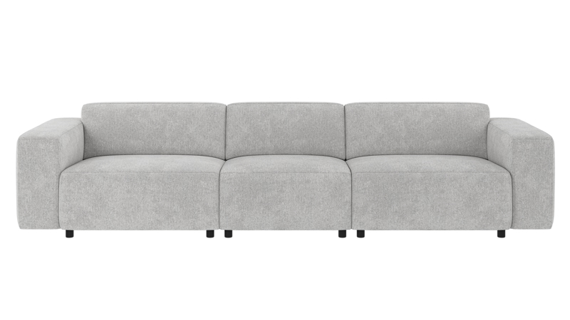 149201 b sb A Willard sofa 4-seater light grey fabric Max #60 (c2).