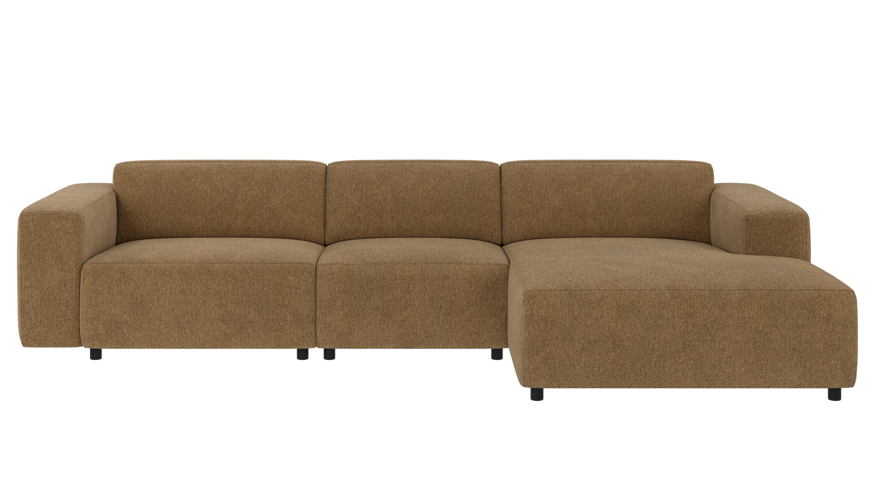 Willard 4-Sitzer-Sofa Liegesofa Rechts, Brenda #34 beige, 312x161x70 cm