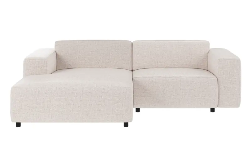 149774 b sb A Willard sofa 3-seater-chaise longue L light beige fabric Oscar #1 (c3).