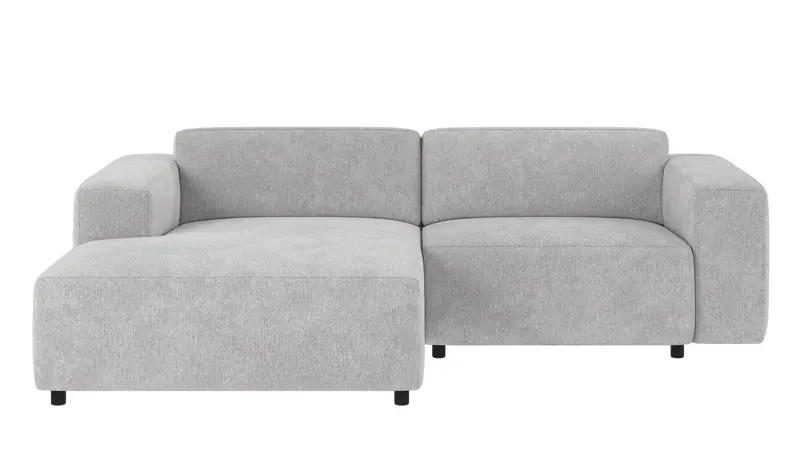 149204 b sb A Willard sofa 3-seater-chaise longue L light grey fabric Max #60 (c2).