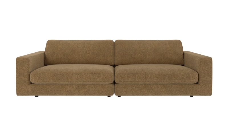 126944 b sb A Duncan sofa 3-seater yellow fabric Max #170 (c2).