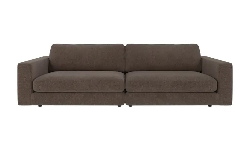 127004 b sb A Duncan sofa 3-seater brown-grey fabric Max #176 (c2).