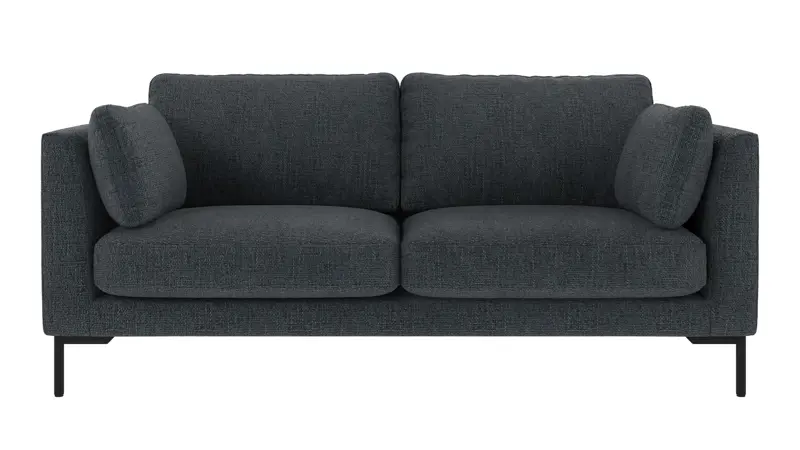 130011 b sb A Corwin sofa 2,5-seater dark blue fabric Robin #90 (c3).
