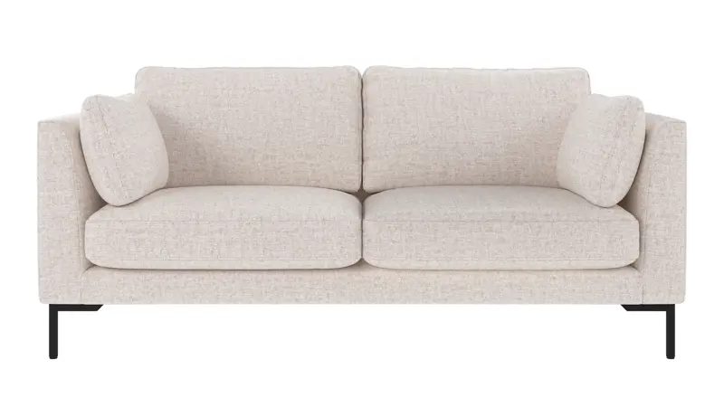130261 b sb A Corwin sofa 2,5-seater light beige fabric Oscar #1 (c3).