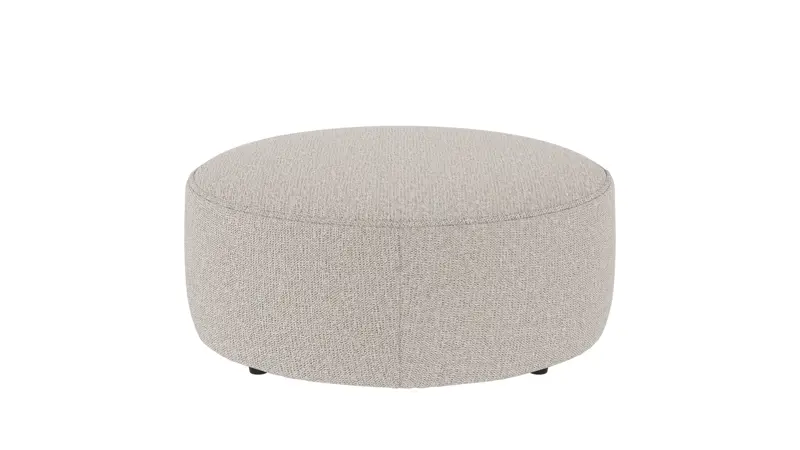 148630 b sb A Joplin pouf Ø90 light beige fabric Max #01 (c2).