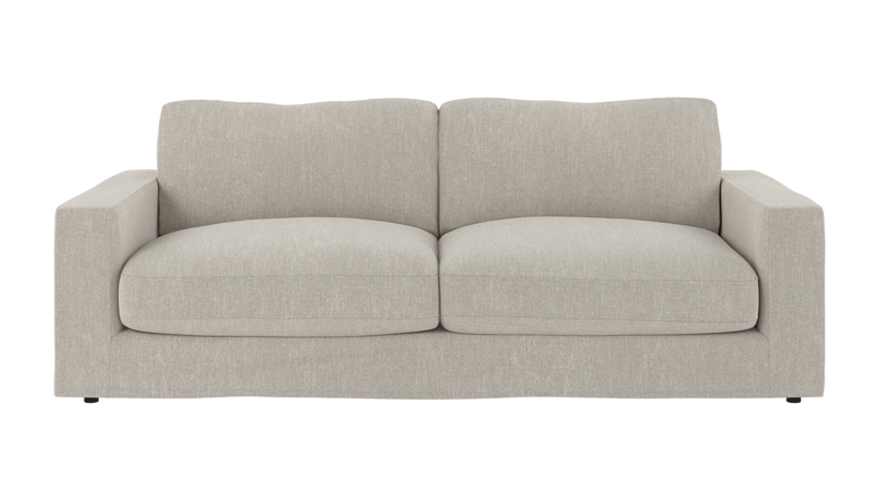 260250 b sb A Langdon 3-seater sofa sand fabric Casual #36.