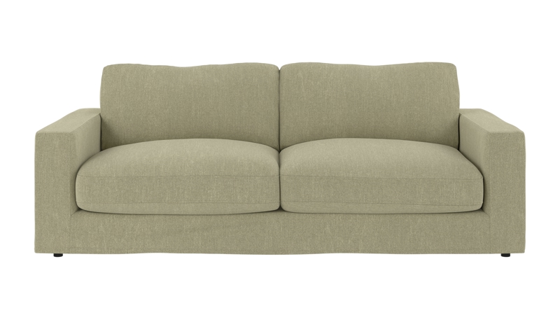 260270 b sb A Langdon 3-seater sofa pistachio fabric Casual #49.