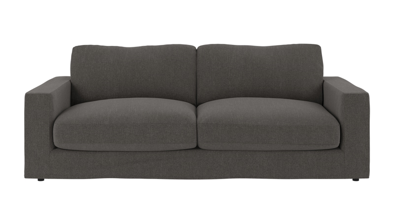 260200 b sb A Langdon 3-seater sofa slate grey fabric Casual #01.