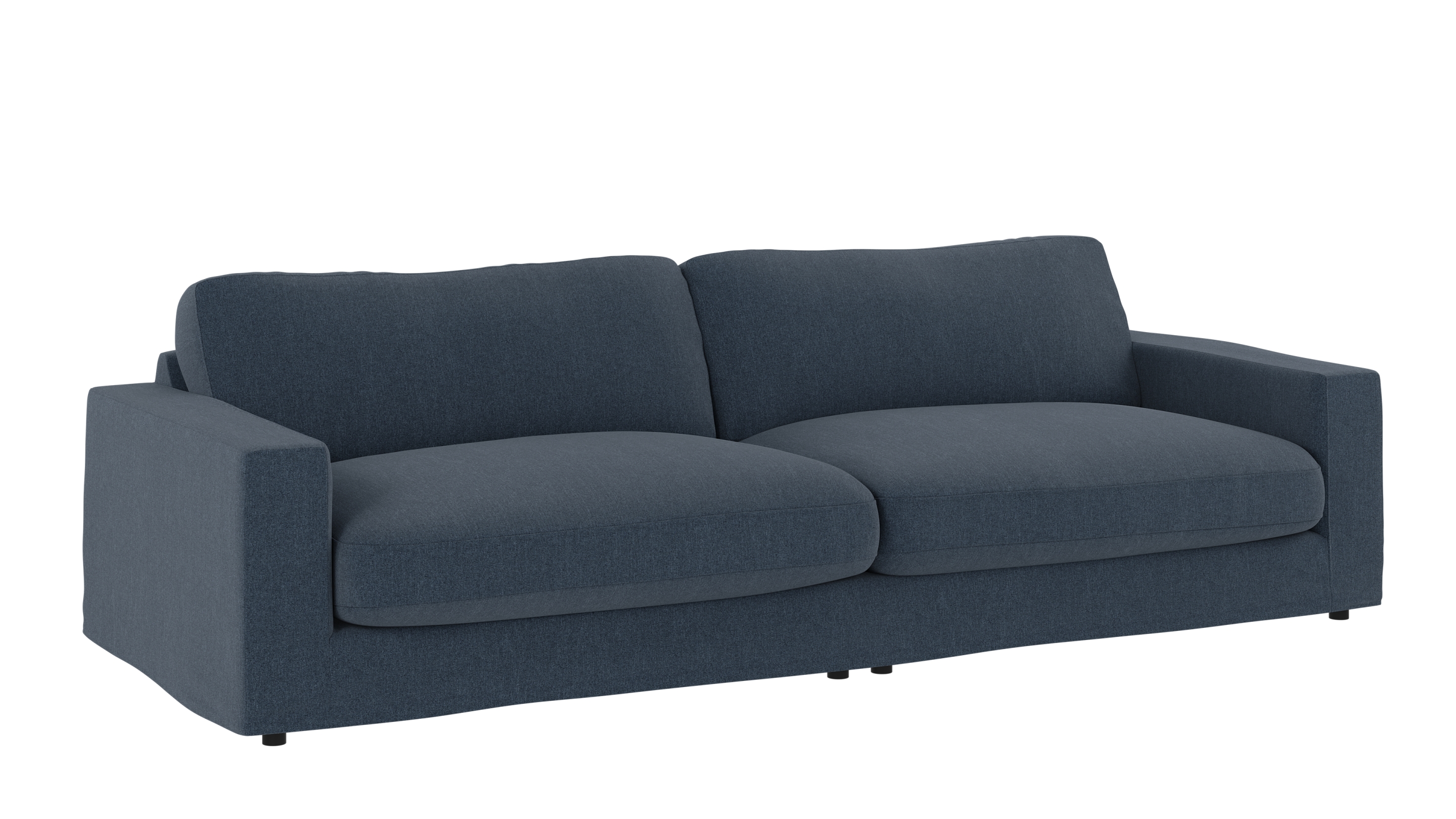 ＤＩＶＡＮＣＯ　ＳＯＦＡＲ　ＢＬＡＣＫ／ＬＩＧＨＴ　ＧＲＡＹ Langdon 4-seater sofa, Casual #01 slate grey, 271x114x80 cm