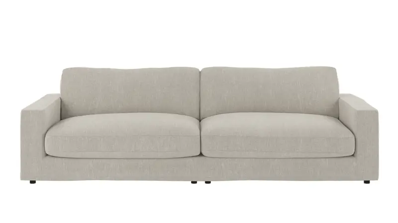 250250 b sb A Langdon 4-seater sofa sand fabric Casual #36.