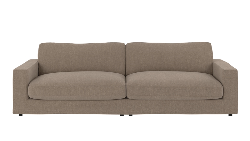 250260 b sb A Langdon 4-seater sofa nougat fabric Casual #04.