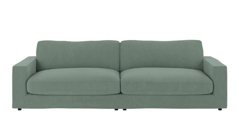 250280 b sb A Langdon 4-seater sofa sage fabric Casual #22.