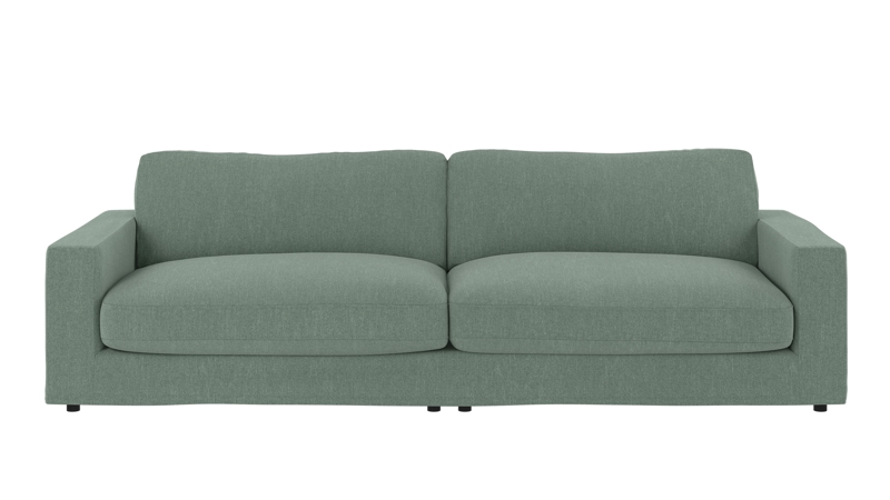 250280 b sb A Langdon 4-seater sofa sage fabric Casual #22.