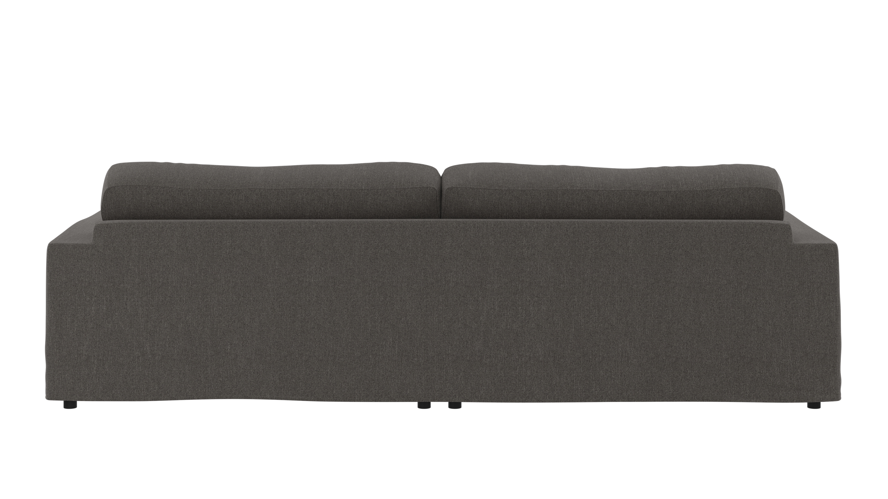 Langdon 4-seater sofa, Casual #01 slate grey, 271x114x80 cm
