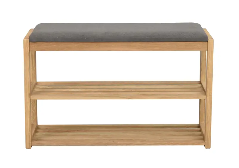 134360 b sb a Confetti bench shoe stand oak.