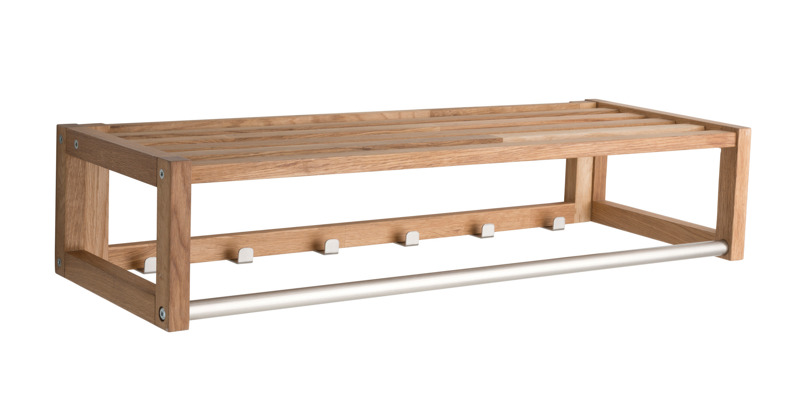 134320 b sb a Confetti hat rack oak.