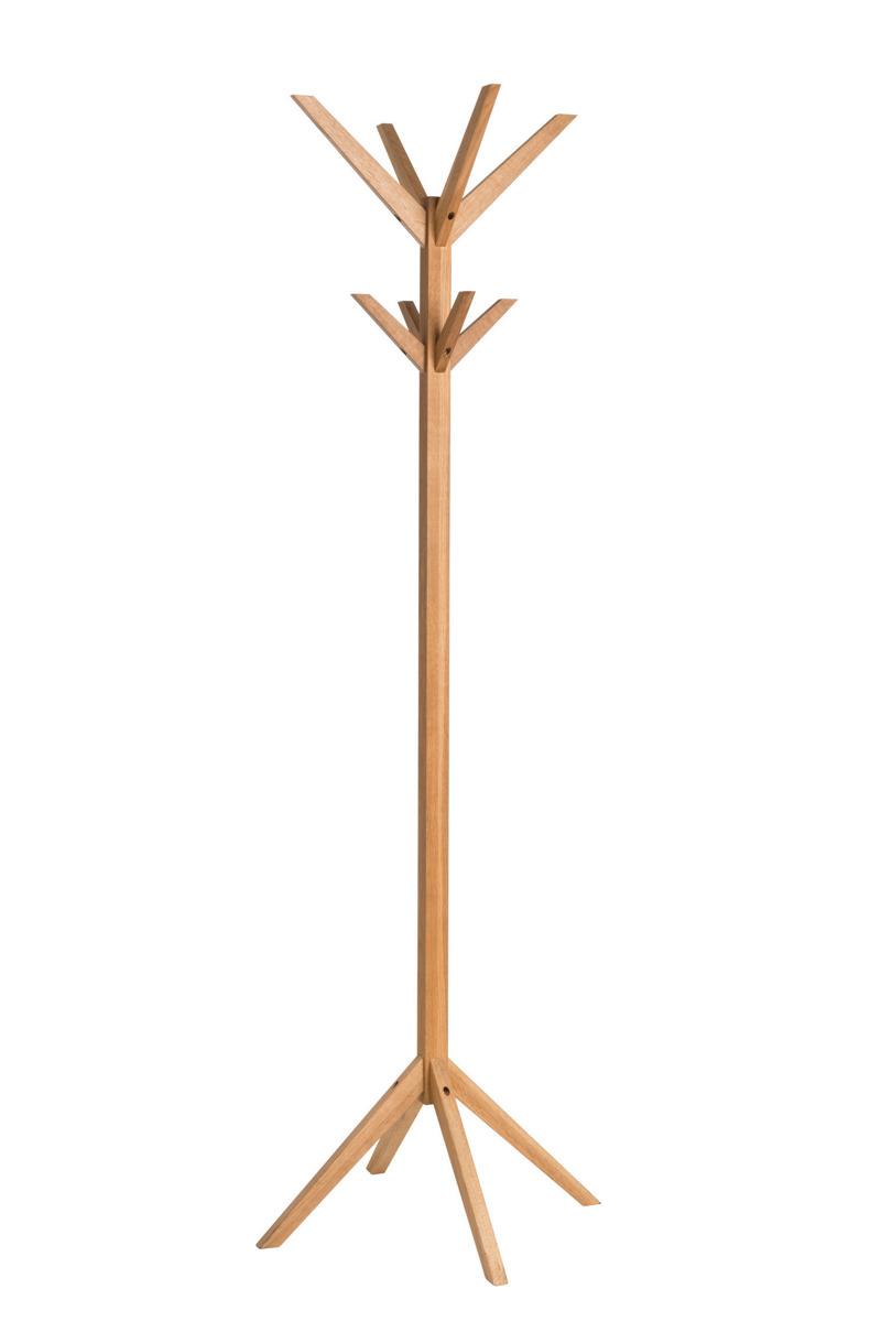 134330 b sb a Confetti clothes hanger oak.