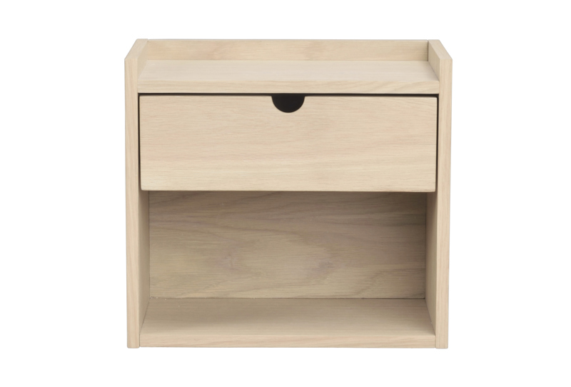 134211 b sb a Hillmond shelf bedside table whitepigm. oak.