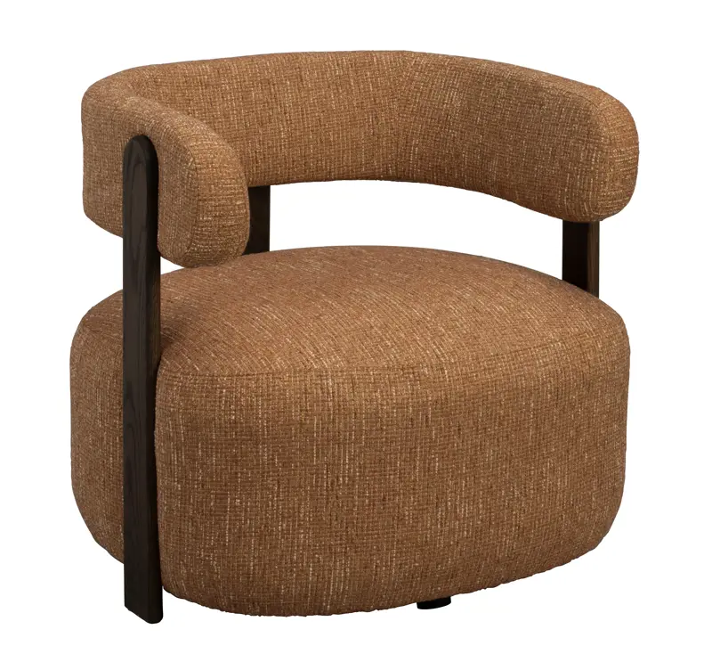 151518 b sb b Jenison lounge chair amber brown oak.