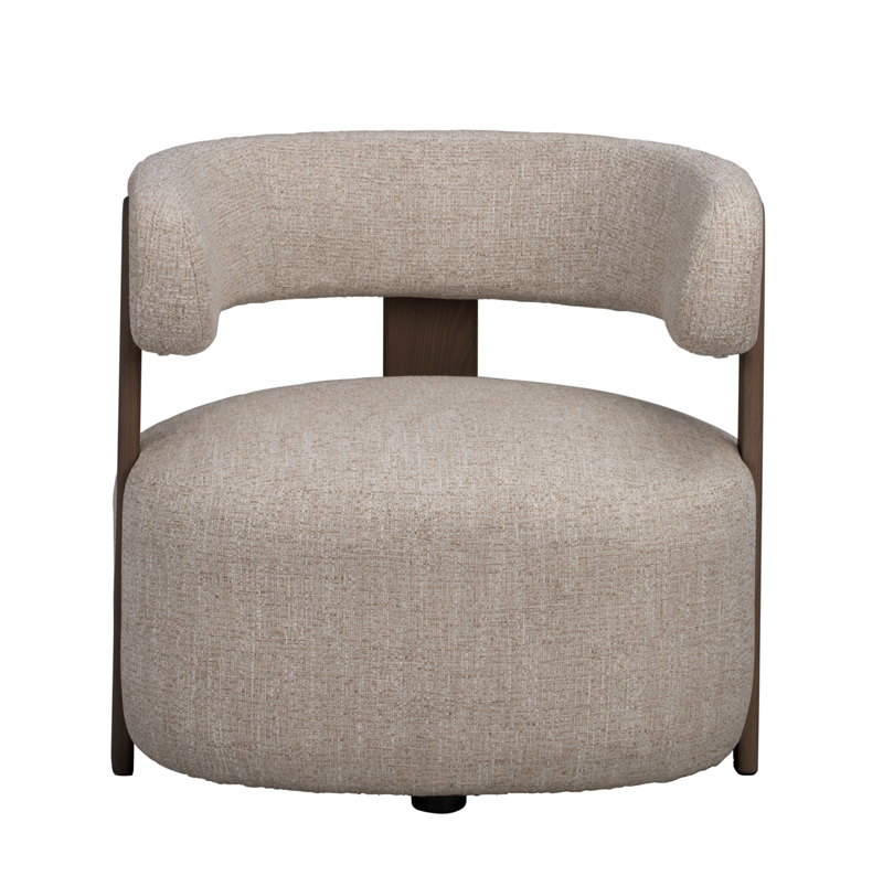 151516 b sb a Jenison lounge chair light beige brown oak.