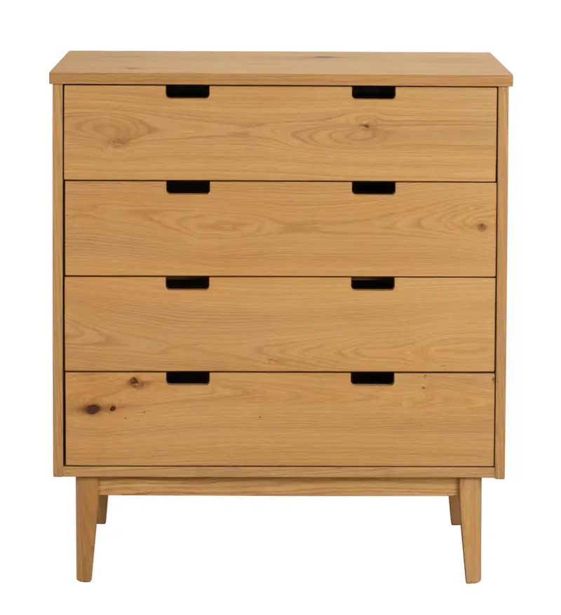 128384 b sb a Garrison chest 3 drawers wide oak.