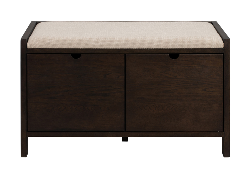 134202 b sb a Hillmond bench brown oak beige.
