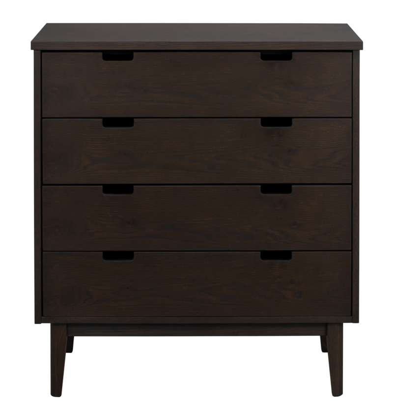 128385 b sb a Garrison chest 3 drawers wide brown oak.