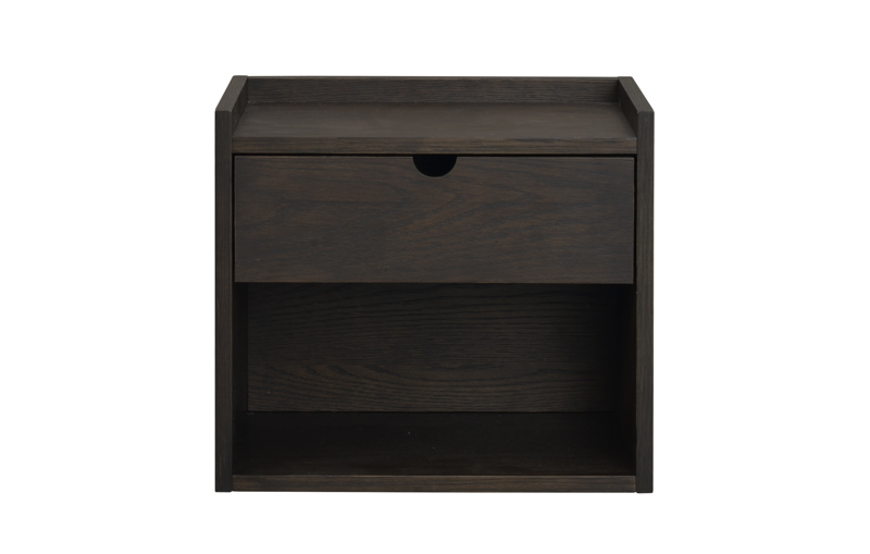134212 b sb a Hillmond shelf bed table brown oak.