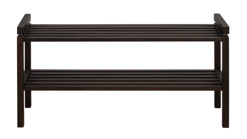 134328 b sb a Confetti shoe rack brown oak.