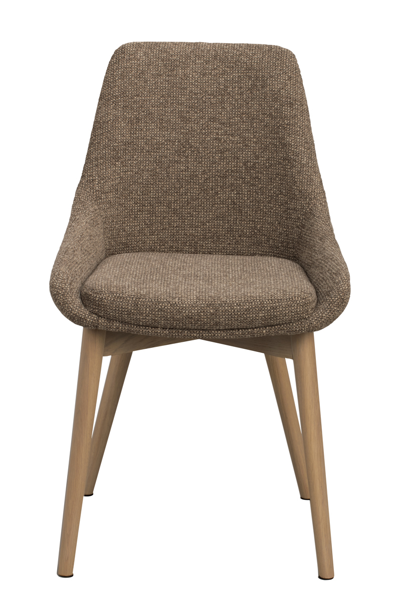 241033 b sb a Denley chair dark beige whitepigm. oak b.