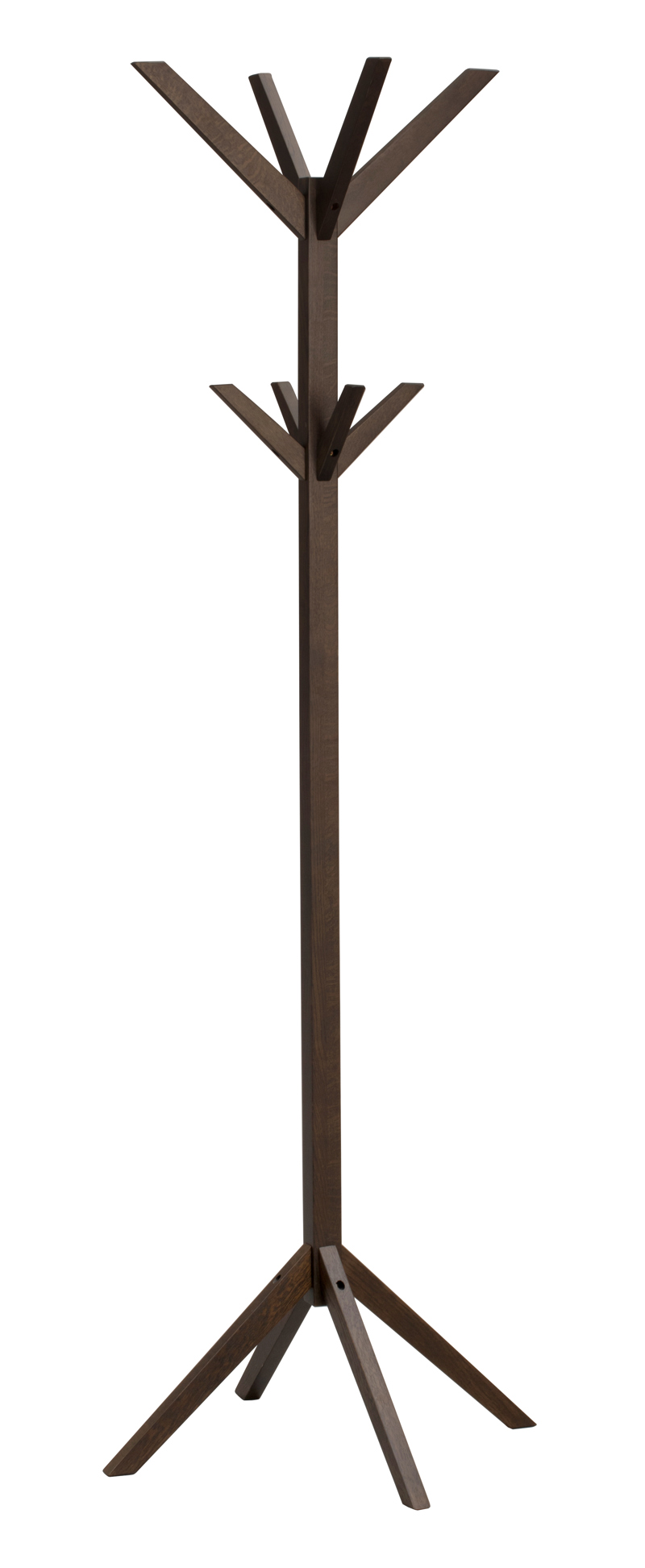 134333 b sb Confetti clothes hanger brown oak kopiera.