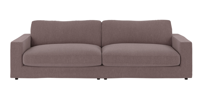 250240 b sb A Langdon 4-seater sofa vintage pink fabric Casual #33.