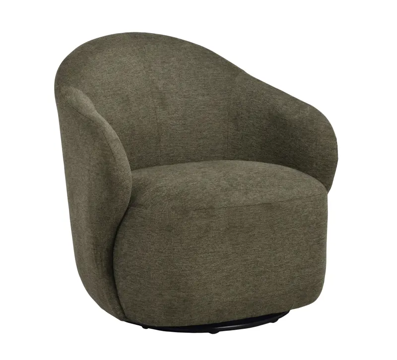 120194 b sb b Chapeltown swivel armchair green.