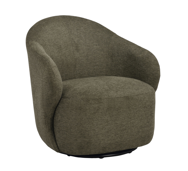120194 b sb b Chapeltown swivel armchair green.