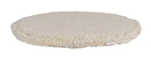 110570 b sb a Fulton seat-cushion lightbeige faux sheep-look fabric.