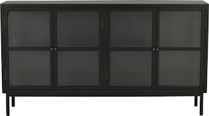 Product Marshalle sideboard 4-D svart detalj