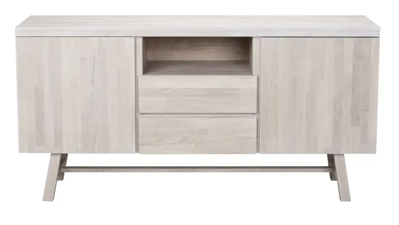 Brooklyn sideboard whitewash b.