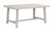 Brooklyn matbord 170x95 vitpigmenterad ek + Carmen karmstol ljusgrå