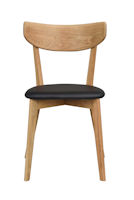 Produktbild Ami stol ek/svart b