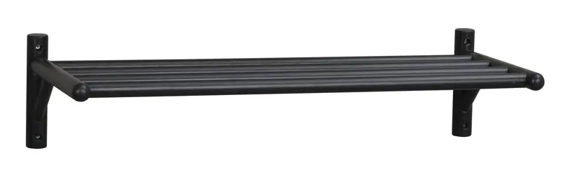 Milford skohylla 80 svart ek a.