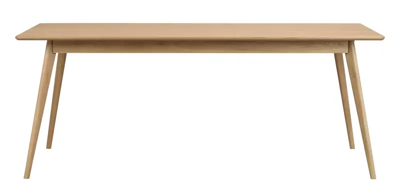 Yumi matbord rekt.  lackad ek a.