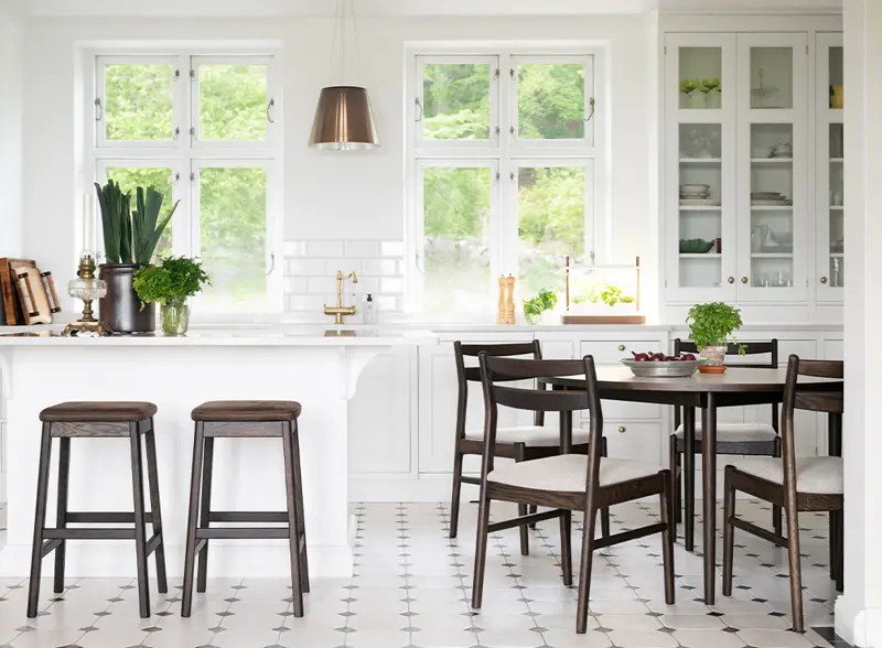 Farimount table livermoore bar stool brown.