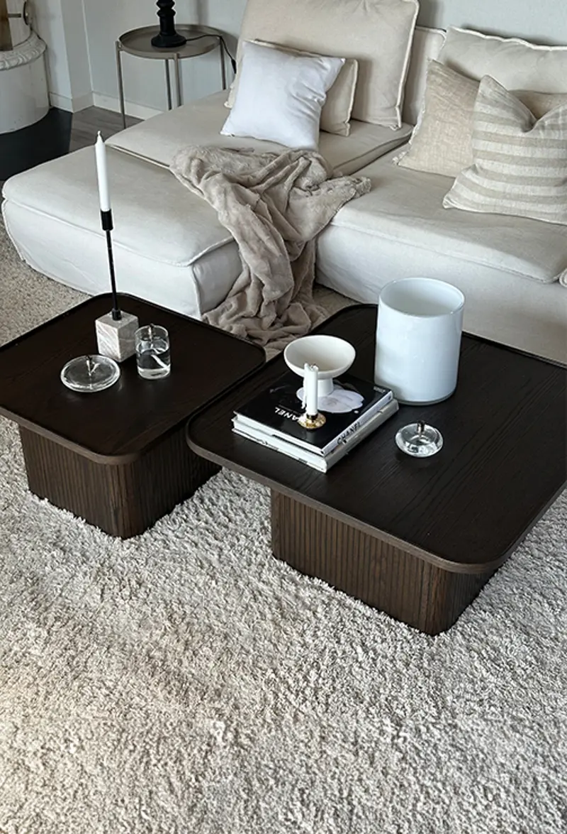 coffee table sullivan closeup brown